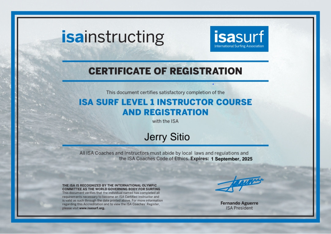 beginner/intermediate surf lessons  in Uluwatu