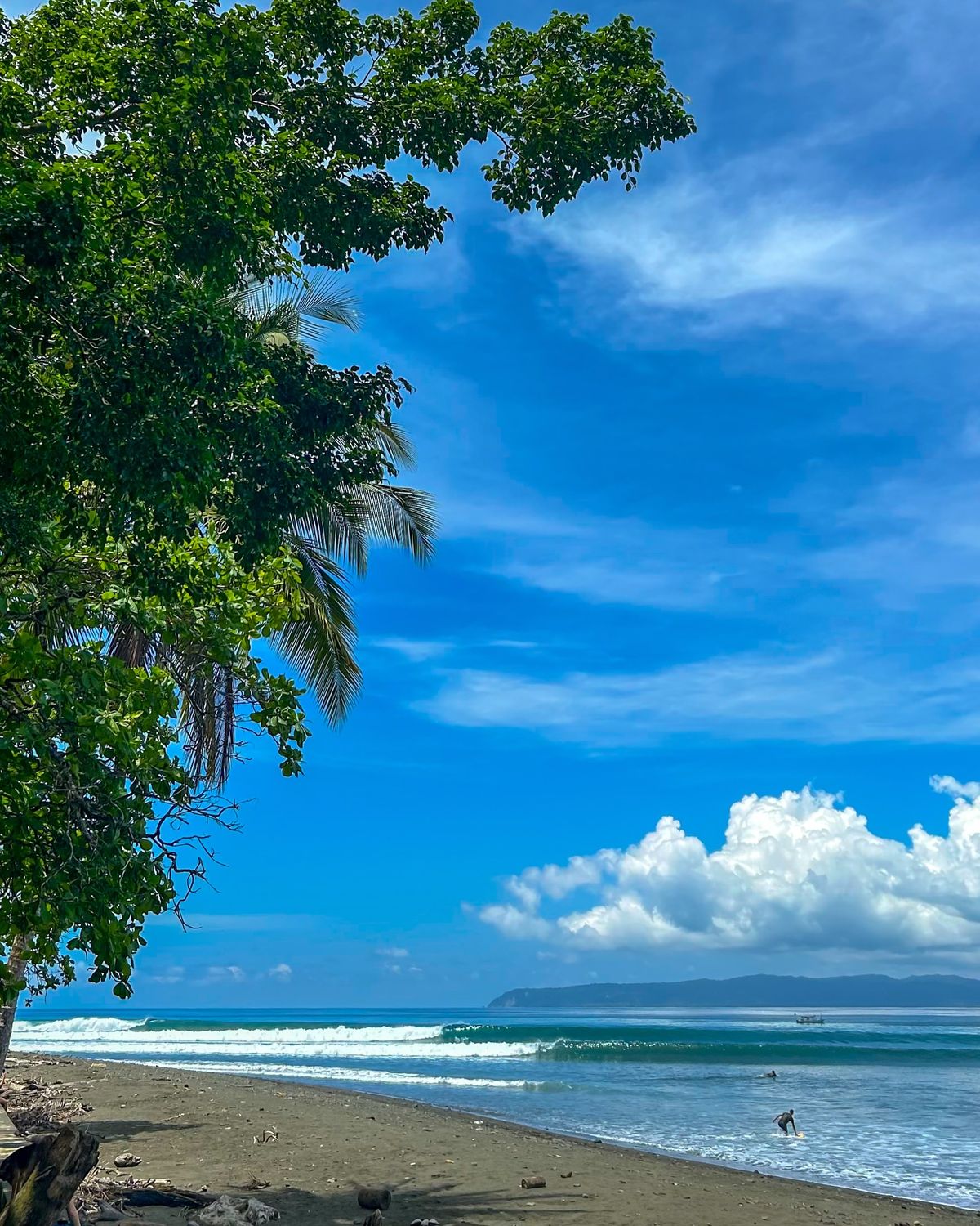 Surfing at Pavones, Pavones, Costa Rica