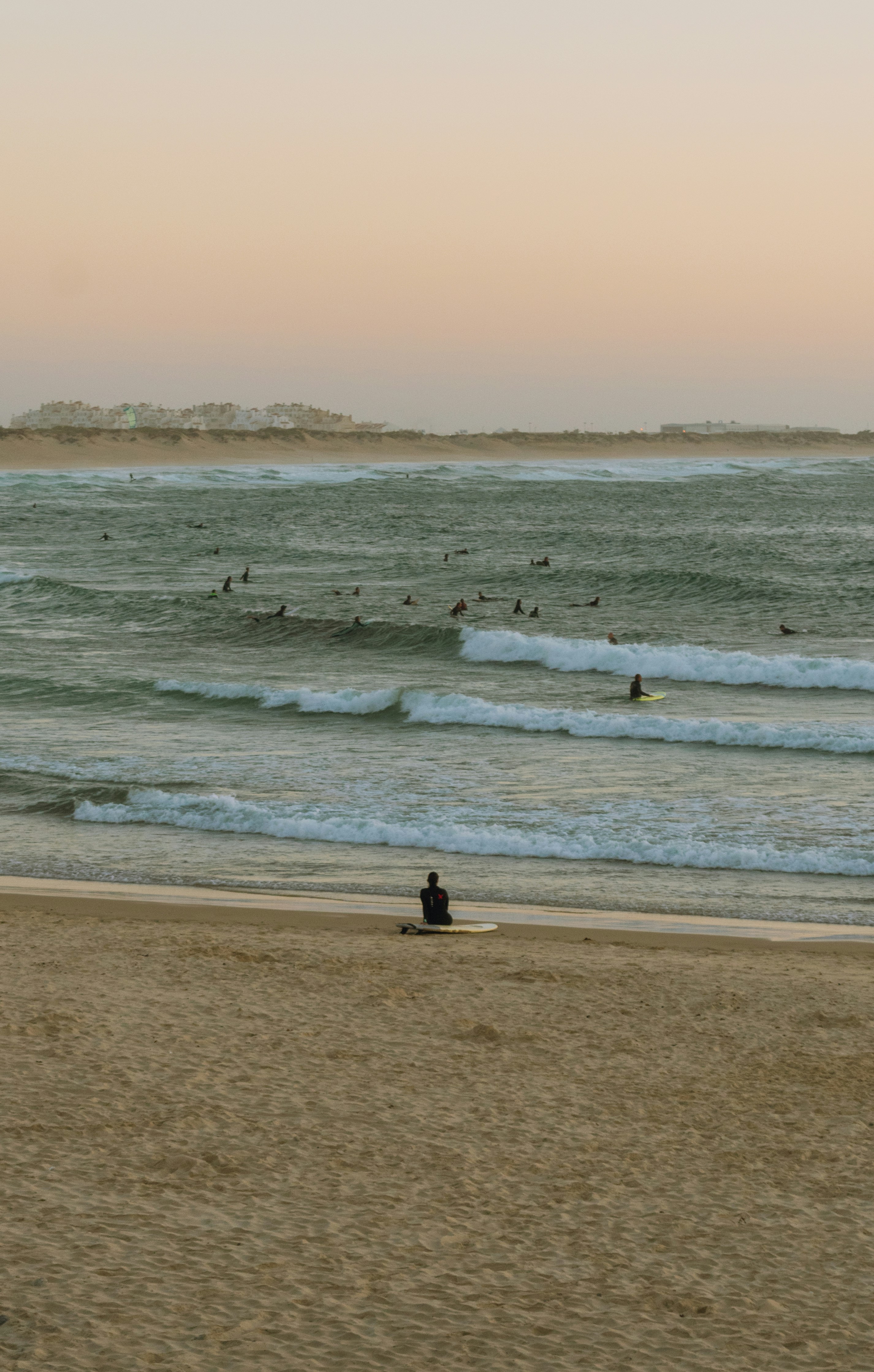Surfing at Peniche (Baleal), Leiria, Portugal