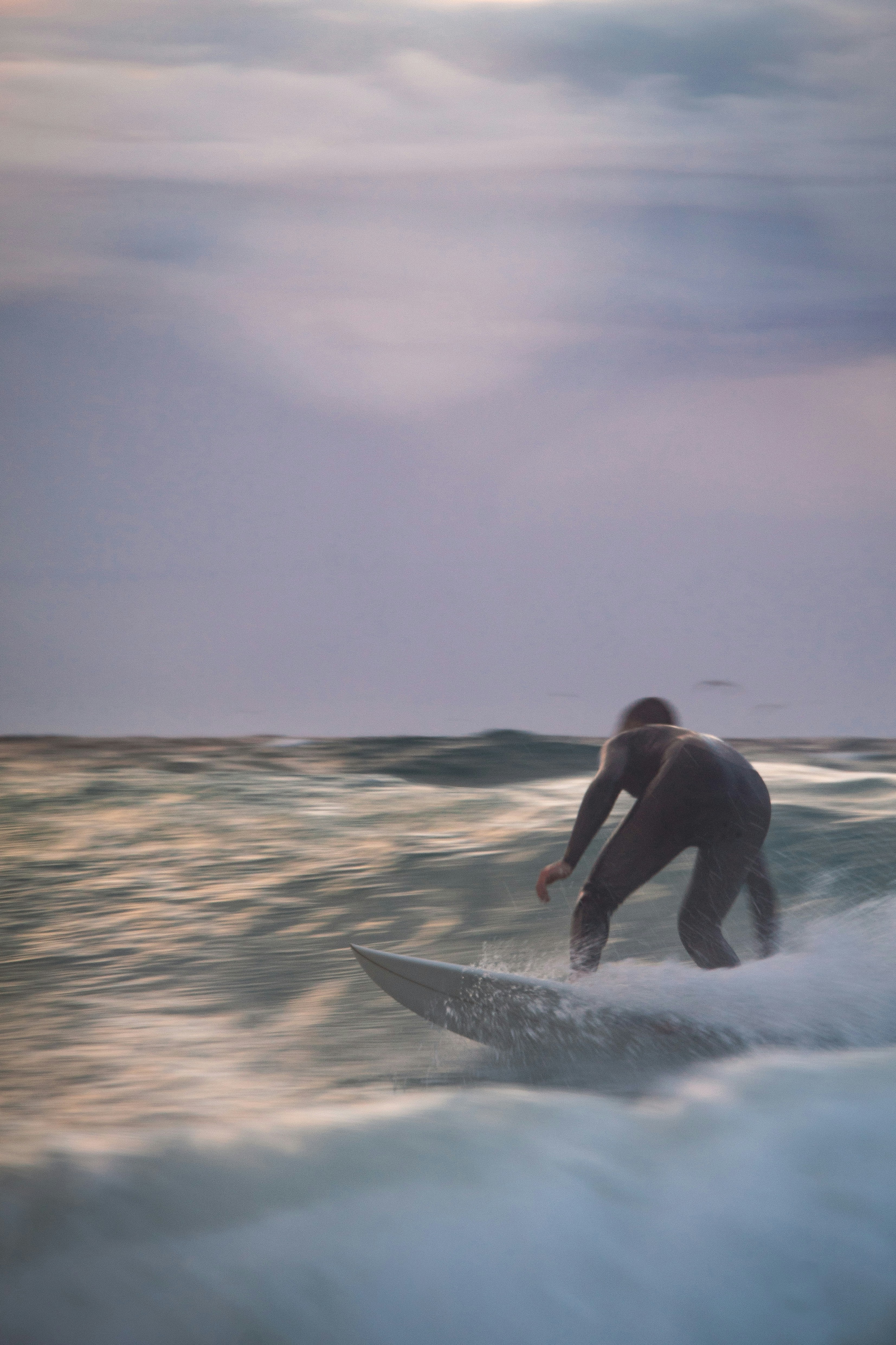 Surfing at Supertubos, Peniche, Portugal