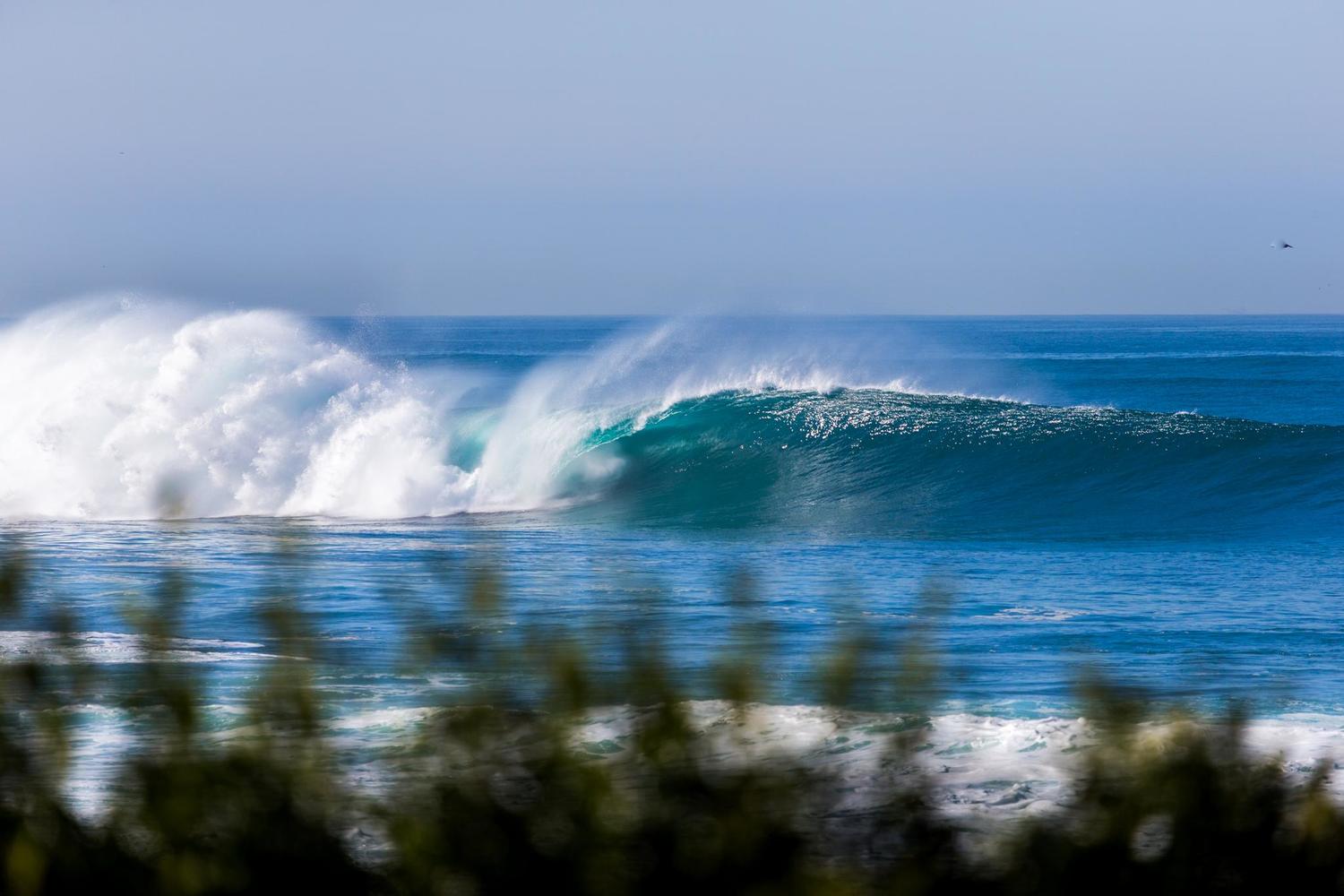 Surfing at Pacific Beach, San Diego, USA