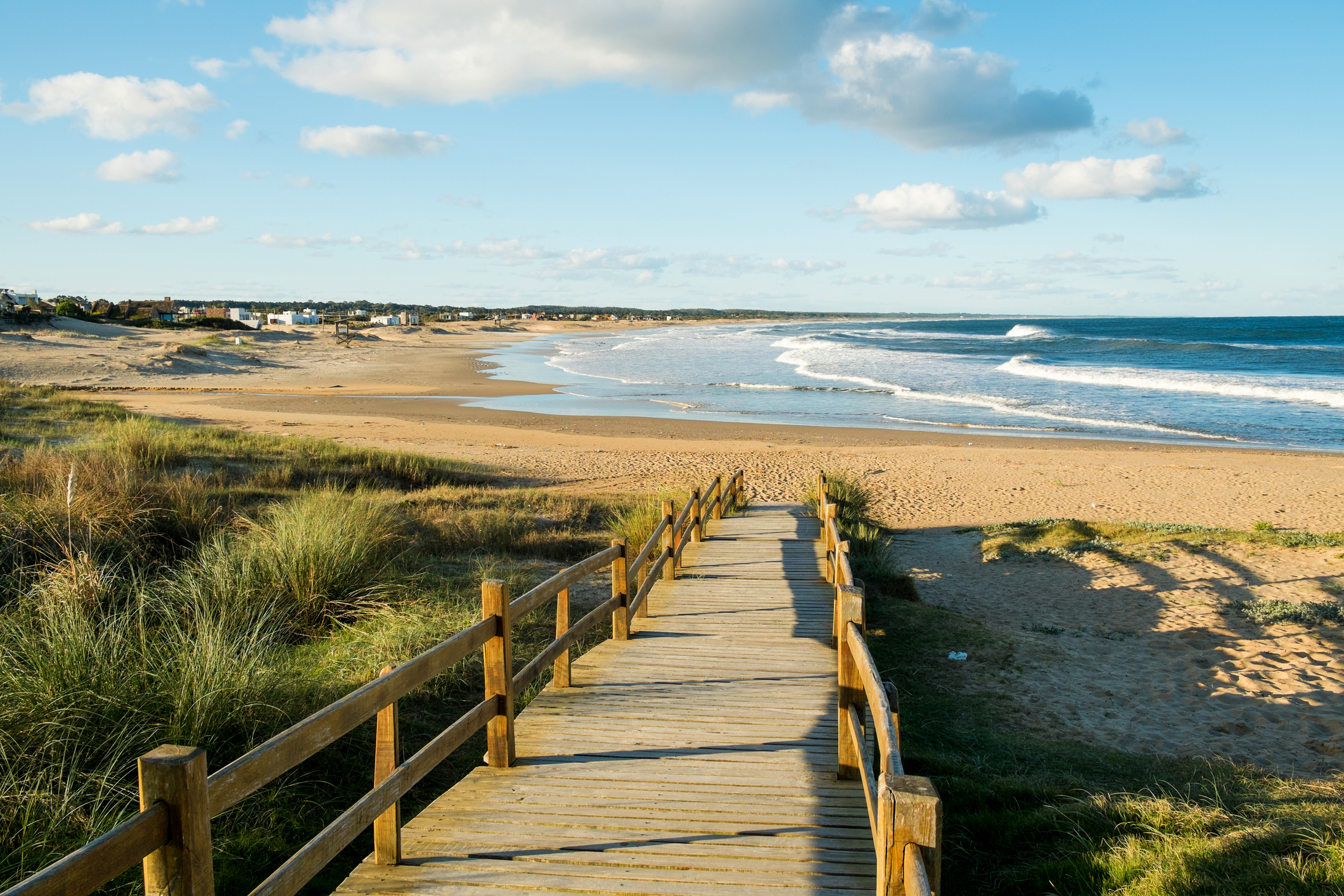 Surfing at La Pedrera, Rocha, Uruguay
