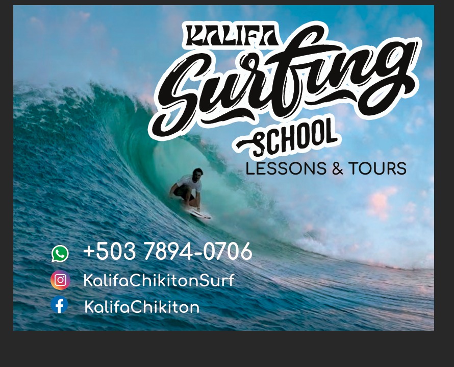 Surfing Class Surf City El Salvador in El Tunco